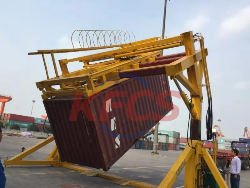 集装箱翻转机